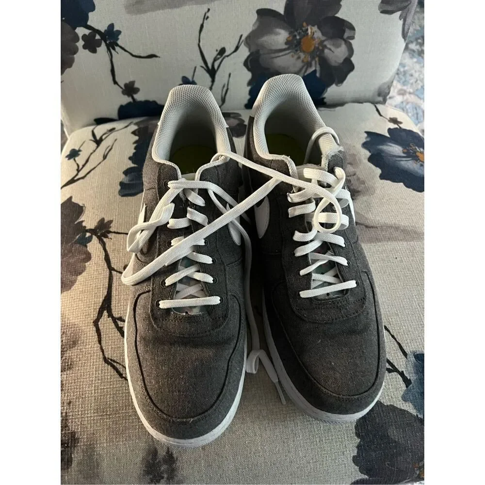 Nike Air Force 1 Low Recycled Canvas Men’s Size 13 Iron Grey CN0866-002